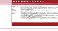 Desktop Screenshot of anwaltverein-tuebingen.de